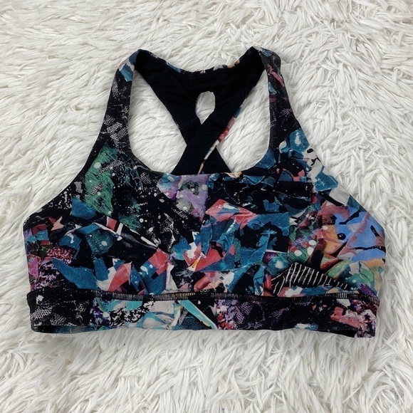 Lululemon Time To Sweat Bra Color Crush Multi - Picture 1 of 4